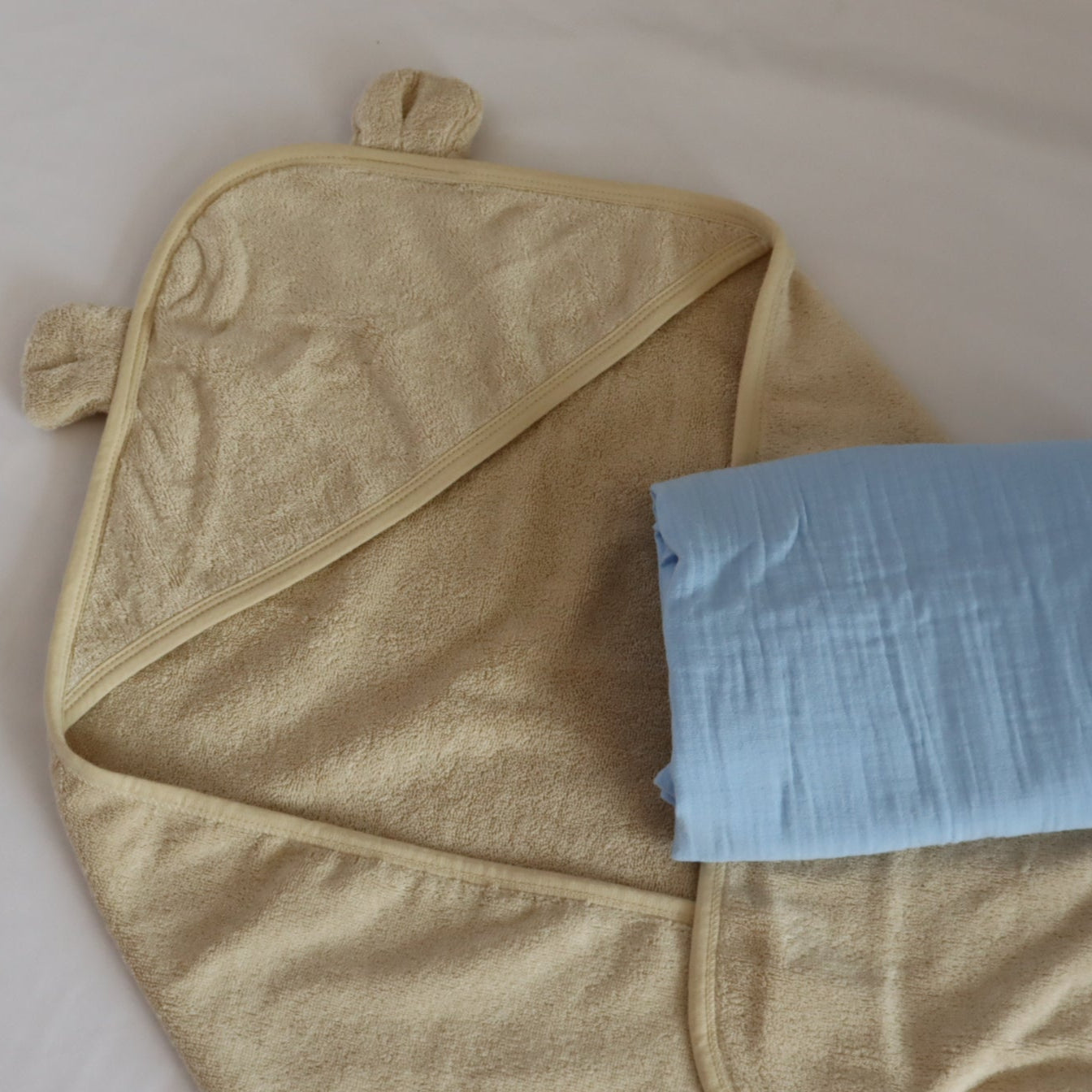 Kit hora del baño toalla + muselina