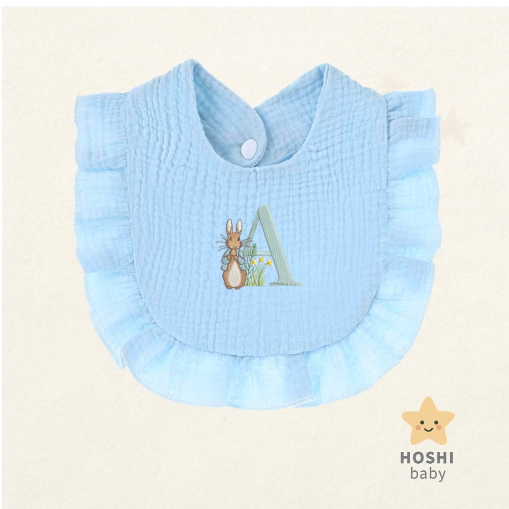 Babero Muselina Conejo Inicial